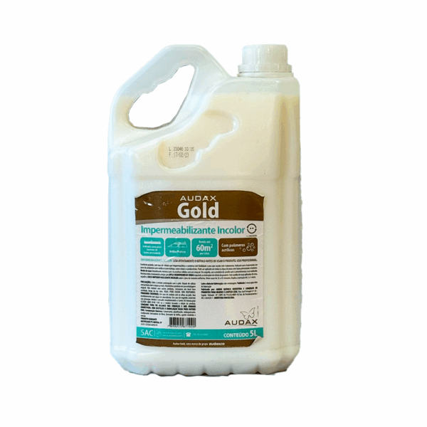 CERA IMPERMEABILIZANTE GOLD 5L INCOLOR - AUDAXCO