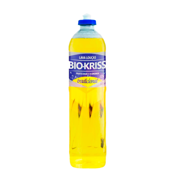 DETERGENTE 500ML LAVA LOUCAS NEUTRO - BIO-KRISS FRASCO