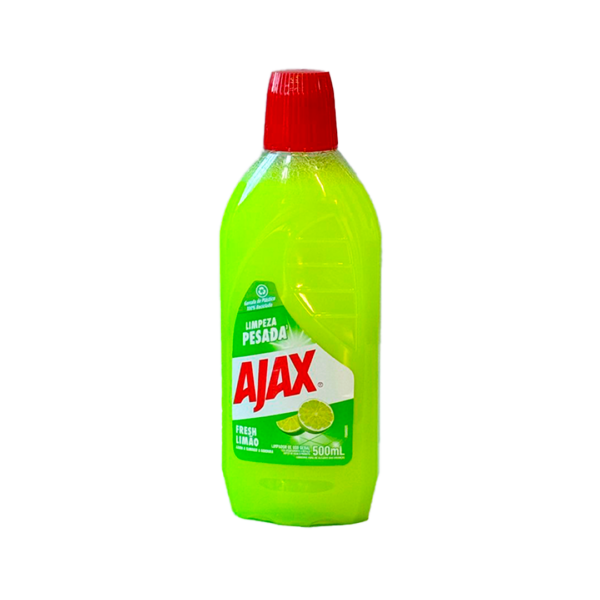 AJAX LIMPEZA PESADA 500ML - FRESH LIMÃO
