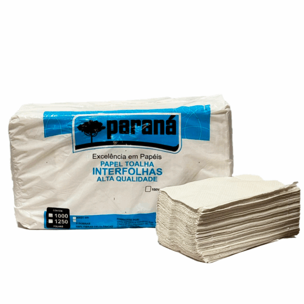 PAPEL T. INTERF. CELUL. C/1000 PARANA 20X21 EMB AZUL LEITOSO