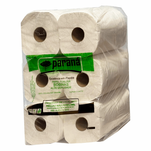 PAPEL T. BOBINA EXTRA/AL 24G 6X200M C/6 PARANA (EMB VRD)