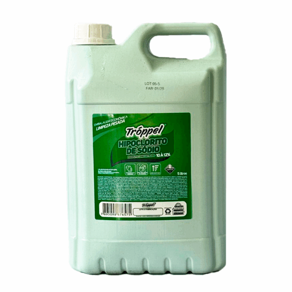 HIPOCLORITO DE SODIO 12% 5L - TROPPEL