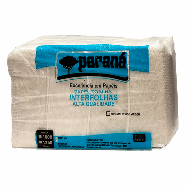 PAPEL T. INTERF 100% CEL 20X21 C/1000 PARANÁ EMBAL TRANSPAR. PACOTE - Image 2