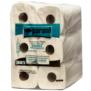 116- PAPEL T BOBINA 6X200M CELULOSE 20G PARANA (EMB AZUL)