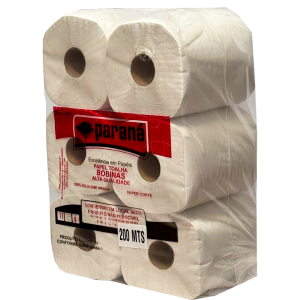120- PAPEL T. BOBINA CAMBARAAUTO 28G 6X200M PARANA (EMB VML)