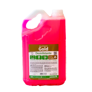 39- DESINFETANTE GOLD CONCENTRADO 5L FLORAL - AUDAXCO